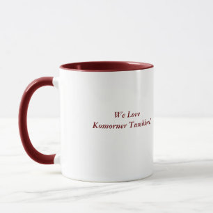 Komorner Yellow Mag Pigeon 1973 Tasse
