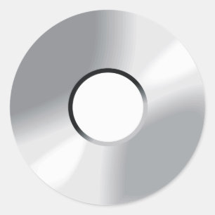 Kompakt-CD CD Runder Aufkleber