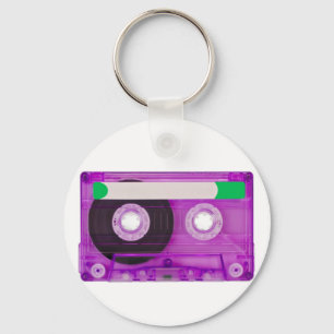 kompakte Audiokassette Schlüsselanhänger