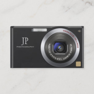 Kompakte Digitalkamera-Fotograf-Visitenkarte Visitenkarte