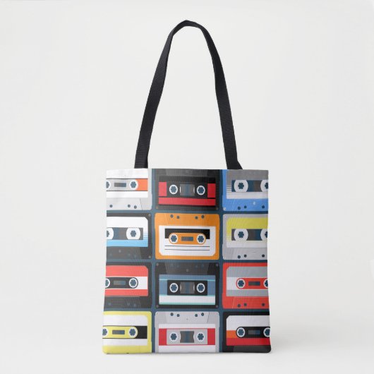 Kompakte Kassetten. Set. Vintage Bildfläche  Tasche (Vorderseite)
