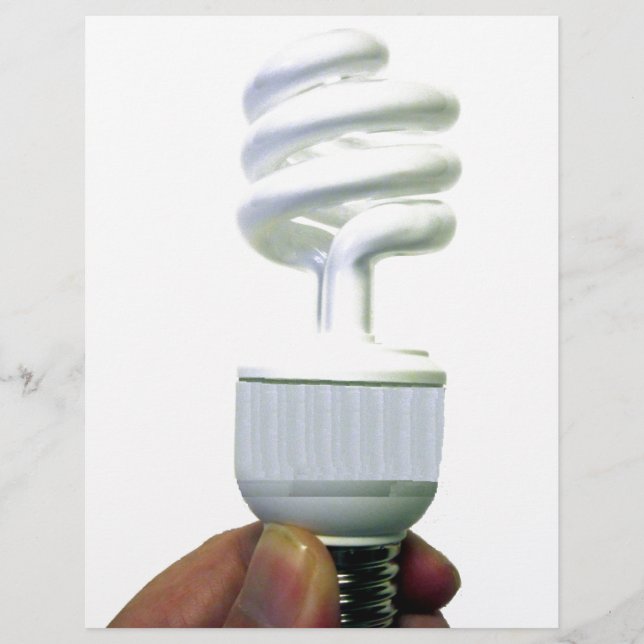 Kompakte Leuchtstofflampe (Vorderseite)