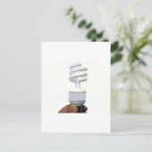 Kompakte Leuchtstofflampe Postkarte (Stehend Vorderseite)