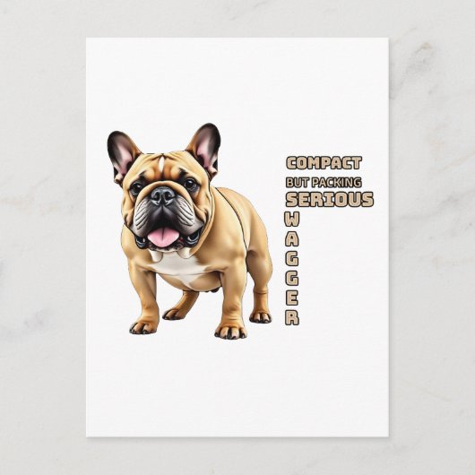 Kompaktes, aber verpacktes schweres Swagger Postkarte (Vorderseite)