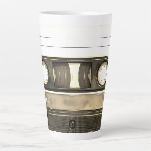 Kompaktkassettenband Alt Retro Vintage Milchtasse