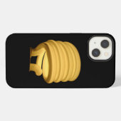 Kompaktleuchtstofflampe iPhone Hülle (Rückseite (Horizontal))
