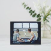 Kompartimente 2 1979 postkarte (Stehend Vorderseite)