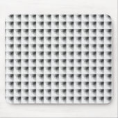 Kompartimentgestaltung in Grau Mousepad (Vorne)