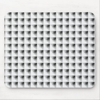 Kompartimentgestaltung in Grau Mousepad