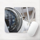 Kompas dat de richting geeft aan een avontuur.  mousepad (Mit Mouse)