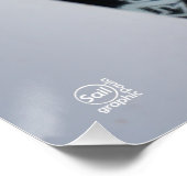 Kompas dat de richting geeft aan een avontuur.  poster (Ecke)