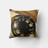 Kompas helpt navigeren en koer behouden.  kissen (Rückseite)