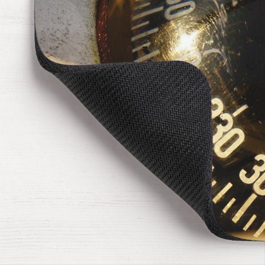 Kompas helpt navigeren en koer behouden.  mousepad (Ecke)