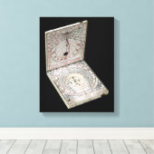 Kompass, 1627 leinwanddruck (Insitu (Holzboden))