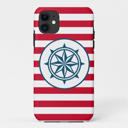 Kompass Case-Mate iPhone Hülle (Rückseite)
