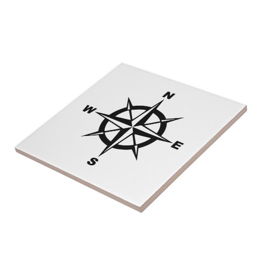 Kompass Fliese (Seite)