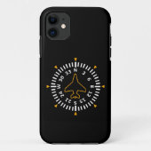 Kompass-Fluggerät Case-Mate iPhone Hülle (Rückseite)