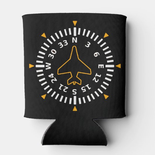 Kompass-Fluggerät Dosenkühler (Rückseite)