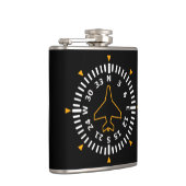 Kompass-Fluggerät Flachmann (Rechts)