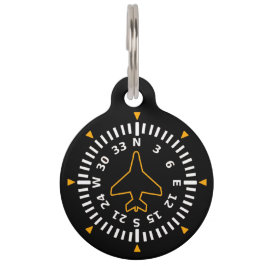Kompass-Fluggerät Haustiermarke