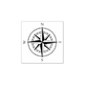 Kompass für Meeresuntersuchungen Gummistempel (Prägung)