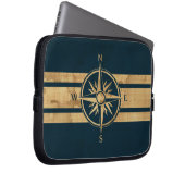 Kompass für Nautic Explorer Laptopschutzhülle (Vorne Rechts)