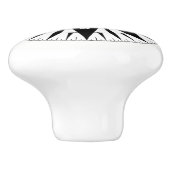 Kompass-Griff Keramikknauf (Seitenansicht)