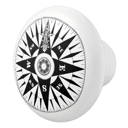 Kompass-Griff Keramikknauf (Rechts)