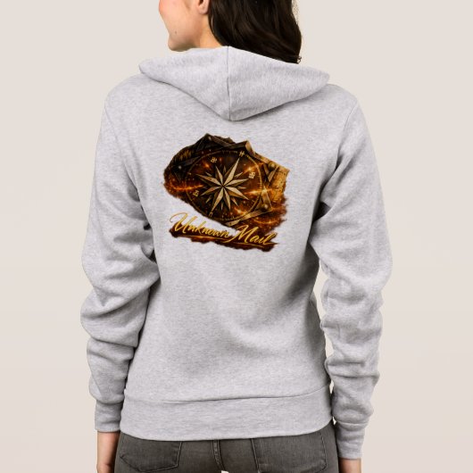 Kompass★ hoodie (Rückseite)