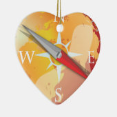 Kompass Keramikornament (Rechts)