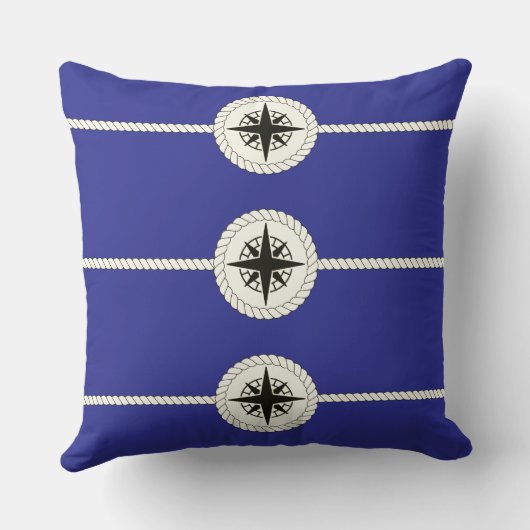 Kompass Kissen (Rückseite)