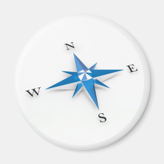 Kompass Magnet (Vorne)