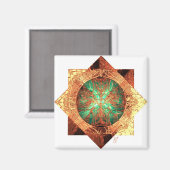 Kompass Magnet (Vorderseite/Rückseite)