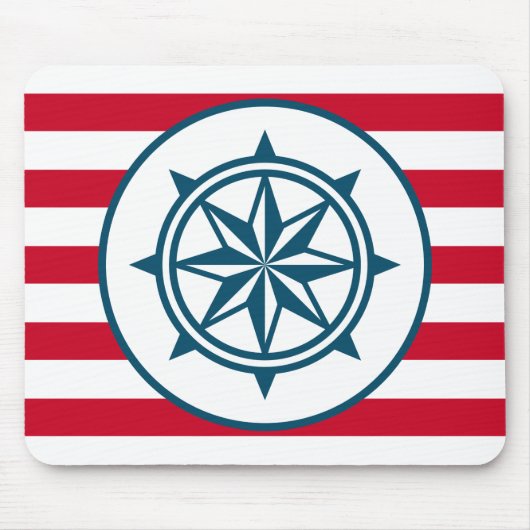 Kompass Mousepad (Vorne)