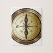 Kompass Nord-Südosten Puzzle (Vertikal)