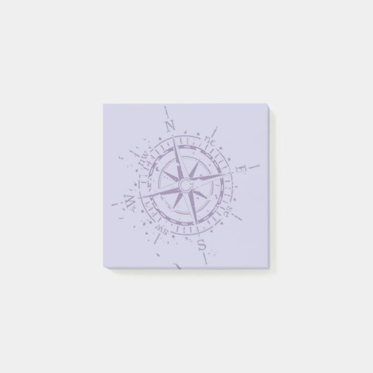 Kompass Post-it Klebezettel (Vorderseite)