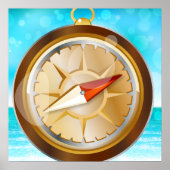 Kompass Poster (Vorne)