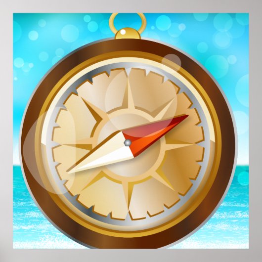 Kompass Poster (Vorne)