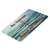 Kompass-Rose-2-Stateroom-Türmarkierung Magnet (Linke Seite)