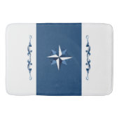 Kompass-Rose Badematte (Vorderseite)