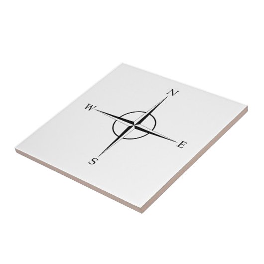 Kompass-Rose Fliese (Seite)