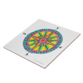 Kompass-Rose Fliese (Seite)