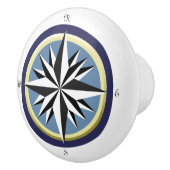 Kompass-Rose Keramikknauf (Rechts)