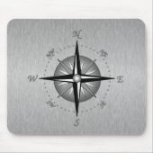 Kompass-Rose Mousepad (Vorne)