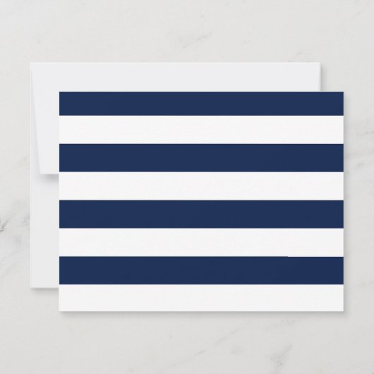 Kompass-Rose | Nautical Wedding RSVP Karte (Rückseite)