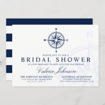 Kompass-Rose | Nautisches thematisches Brautparty