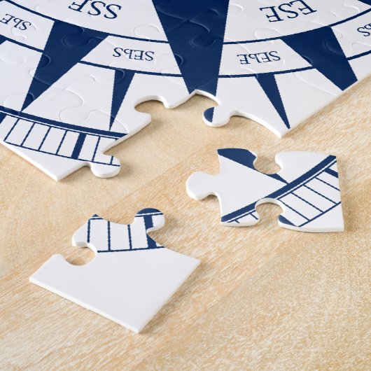 Kompass-Rose Puzzle (Seite)