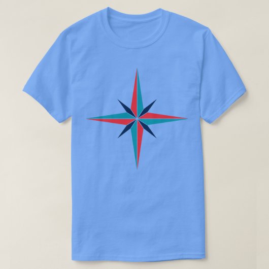 Kompass-Rose T-Shirt (Design vorne)