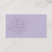 Kompass-Rose Terminkarte (Rückseite)