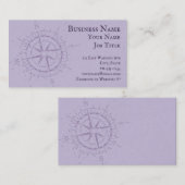 Kompass-Rose Terminkarte (Vorne/Hinten)